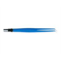 EU STRAIGHT FORCEPS 18 cm - angled 1 mm point