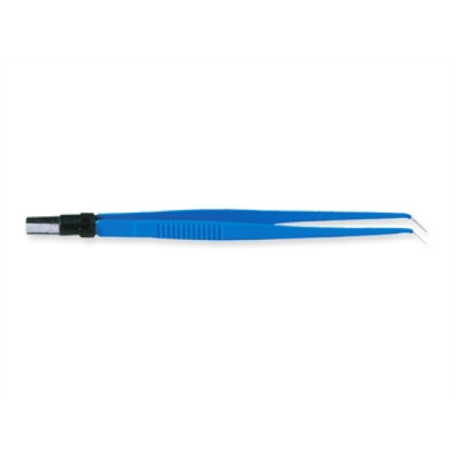 EU STRAIGHT FORCEPS 18 cm - angled 1 mm point