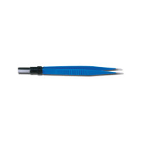 EU STRAIGHT FORCEPS 15 cm - straight 0.5 mm point