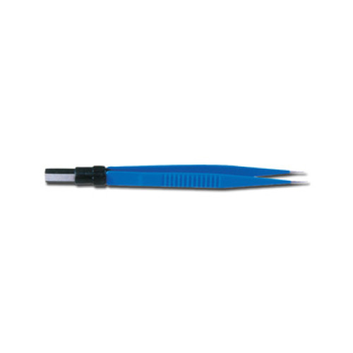 EU STRAIGHT FORCEPS 15 cm - straight 0.5 mm point